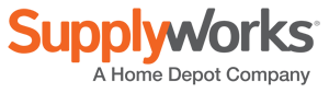 Supply Works, a home depot company, logo.