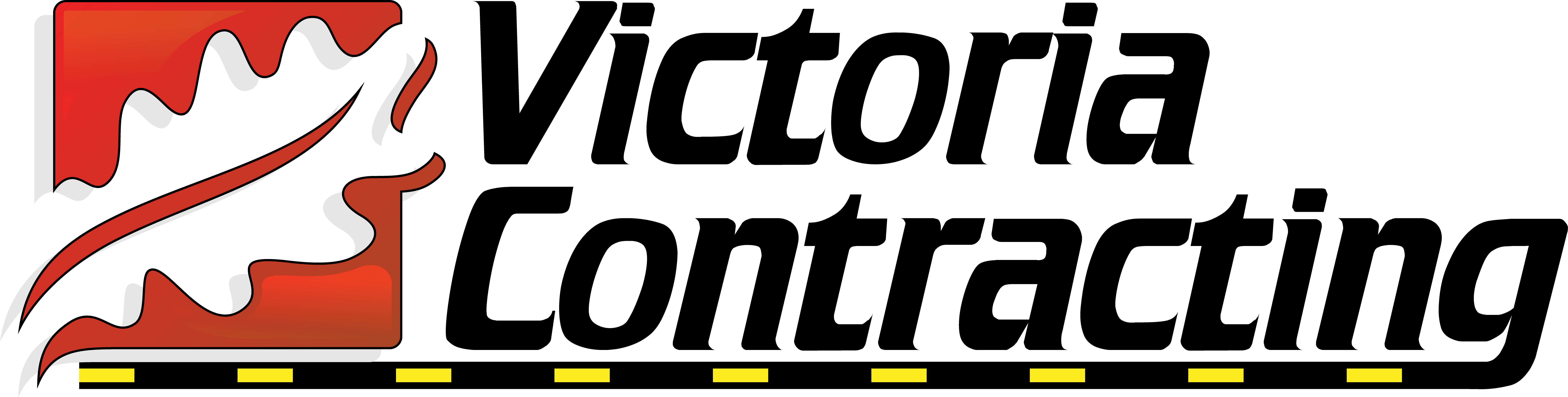 Victoria Contracting logo.