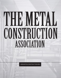 The Metal Construction Association brochure cover.