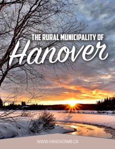 Rural Municipality of Hanover brochure cover.