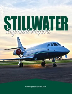 Stillwater Regional Airport brochure cover.