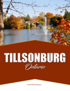 Tillsonburg Ontario brochure cover.