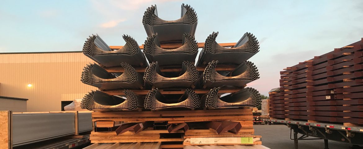 Building Research Systems, an order of panels ready to ship.