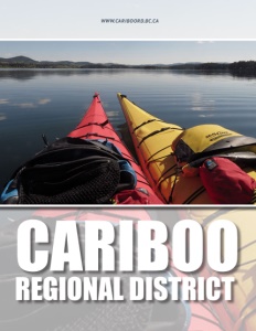 Cariboo Regional District British Columbia brochure cover.