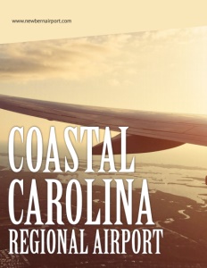 Coastal Carolina Regional Airport brochure cover.