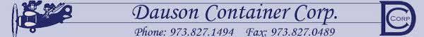 Dauson Container Corp logo.