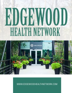 Edgewood Health Network brochure cover.