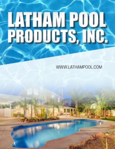 Latham Pool Products Inc. brochure cover.