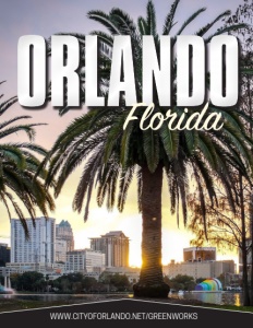 Orlando Florida brochure cover.