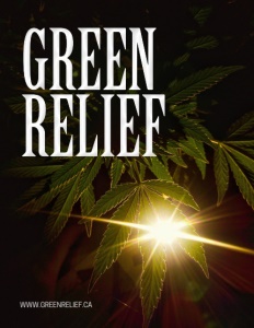 Green Relief brochure cover.