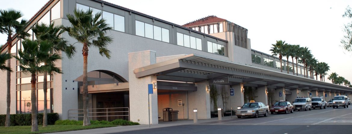 The McAllen International Airport terminal building.
