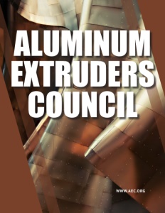 Aluminum Extruders Council brochure cover.