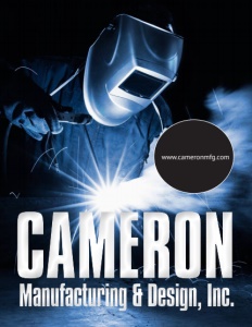 Cameron Manufacturing & Design, Inc. brochure cover.