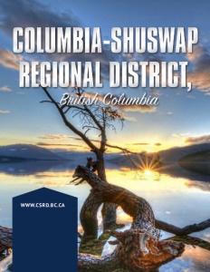 Columbia-Shuswap Regional District, British Columbia brochure cover.