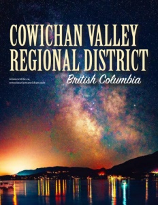 Cowichan Valley Regional District, British Columbia brochure cover.
