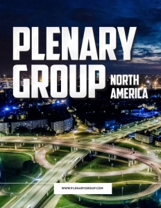Plenary Group North America brochure cover.