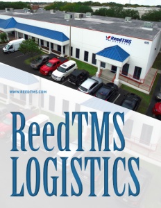 ReedTMS Logistics brochure cover.