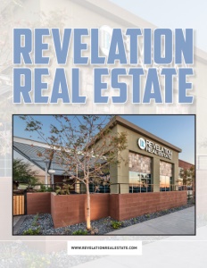 Revelation Real Estate brochure cover.