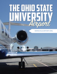 The Ohio State University Airport brochure cover.