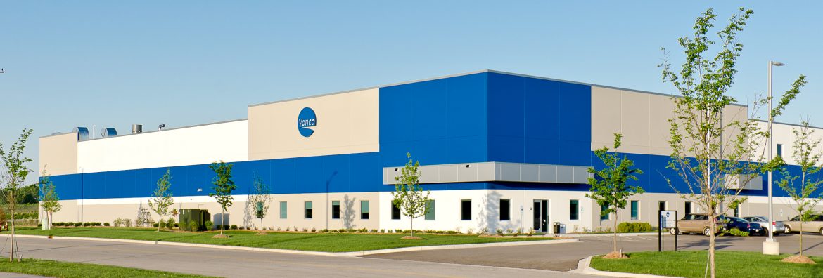 Vonco Products LLC building from the street.