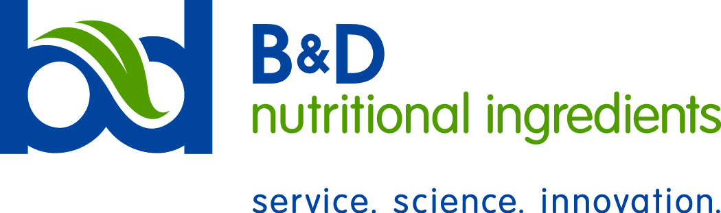 B&D nutritional ingredients logo.