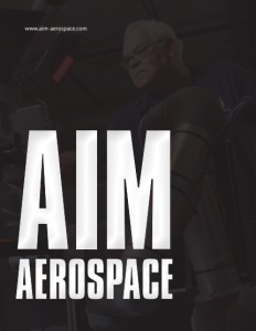 AIM Aerospace brochure cover.