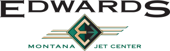 Edwards Jet Center logo.