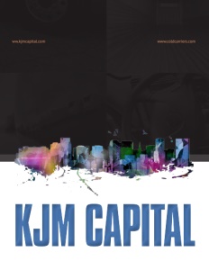 KJM Capital brochure cover.