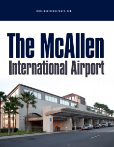 The McAllen International Airport brochure cover.