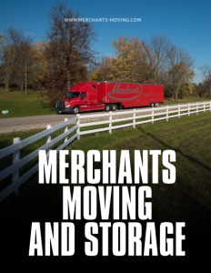 Merchants Moving and Storage brochure cover.