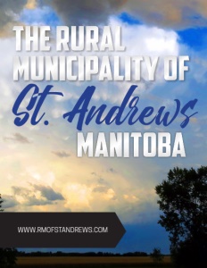 Rural Municipality of St. Andrews, Manitoba brochure cover.