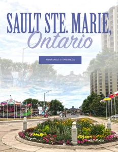 Sault Ste. Marie, Ontario brochure cover.