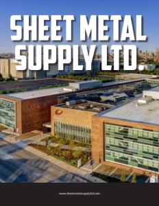 Sheet Metal Supply Ltd. brochure cover.