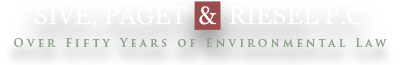 SIVE PAGET & RIESEL P.C. logo.