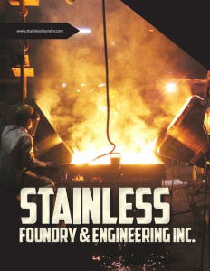 Stainless Foundry & Engineering Inc. brochure cover.