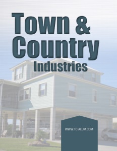 Town & Country Industries brochure cover.