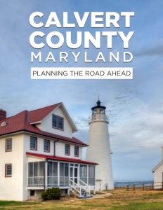 Calvert County Maryland brochure cover.