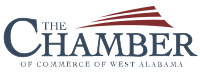Chamber of Commerce of West Alabama logo.