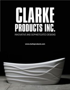 Clarke Products Inc. brochure cover.