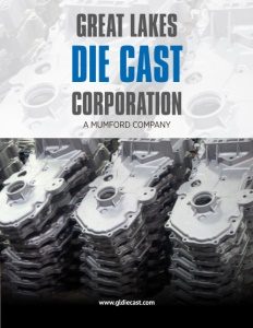 Great Lakes Die Cast Corporation brochure cover.