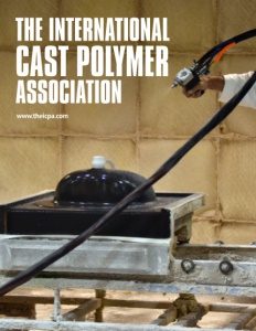  The International Cast Polymer Association brochure cover.
