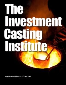 The Investment Casting Institute brochure cover.