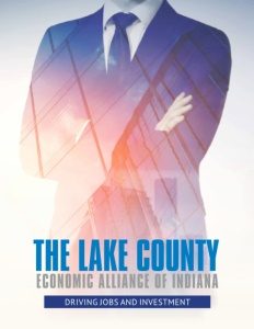 The Lake County Economic Alliance of Indiana brochure cover.