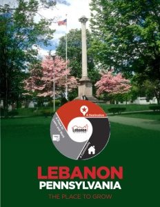 Lebanon, Pennsylvania brochure cover.