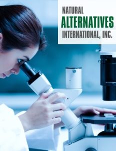 Natural Alternatives International, Inc. brochure cover.