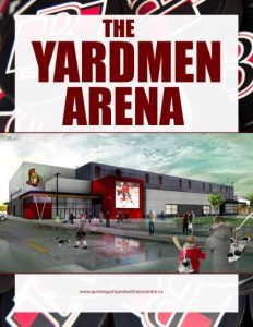 Yardmen Arena Brochure Cover.