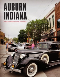 Auburn, Indiana brochure cover.
