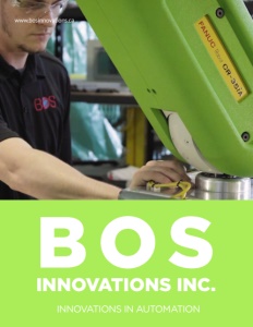 BOS Innovations brochure cover.