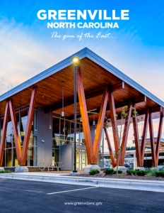 Greenville, North Carolina brochure cover.