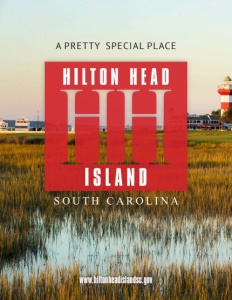 Hilton Head Island, South Carolina brochure cover.